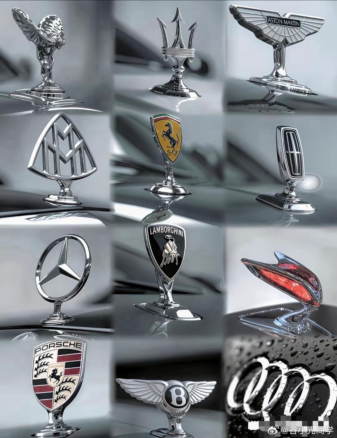 车企立标大盘点，各大车企的立标哪个是你们心目中最尊最好看的呢？