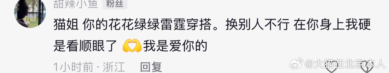 我就需要这种真爱粉