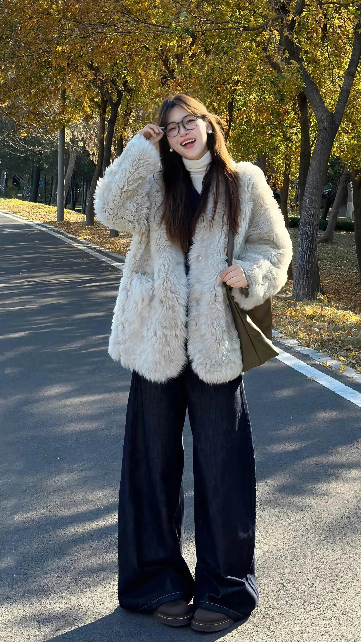 冬天就要保暖不臃肿。