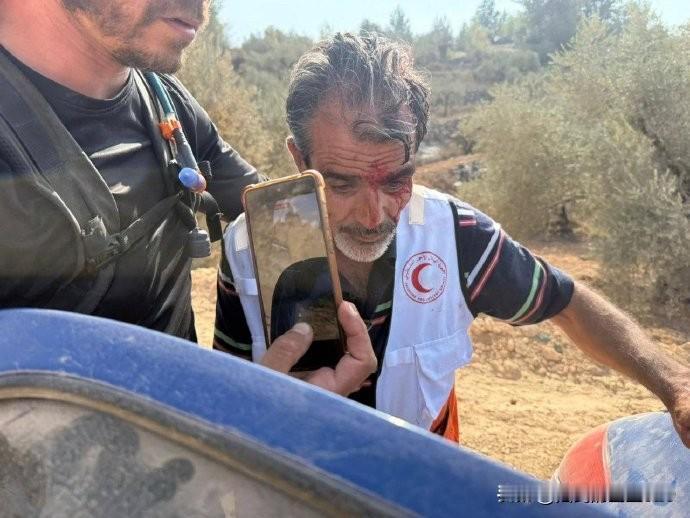 当地时间11月8日，在巴勒斯坦约旦河西岸地区的贝塔镇，犹太暴徒再次针对巴勒斯坦人