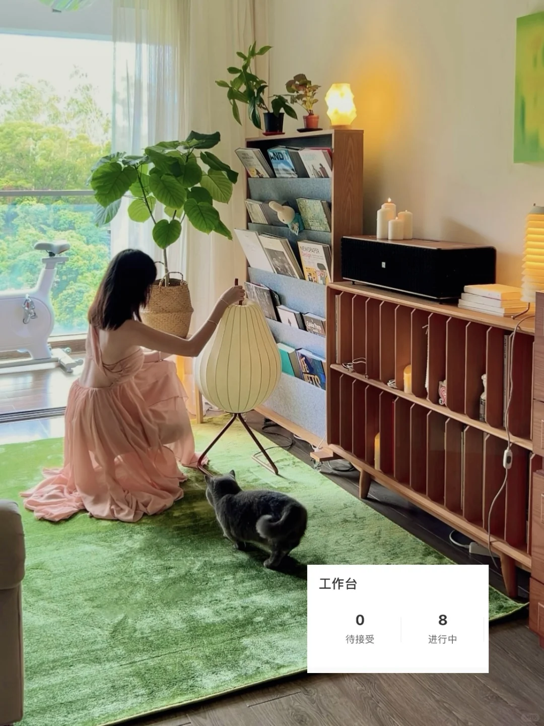 做家居博主后看似松弛，实则牛马😅