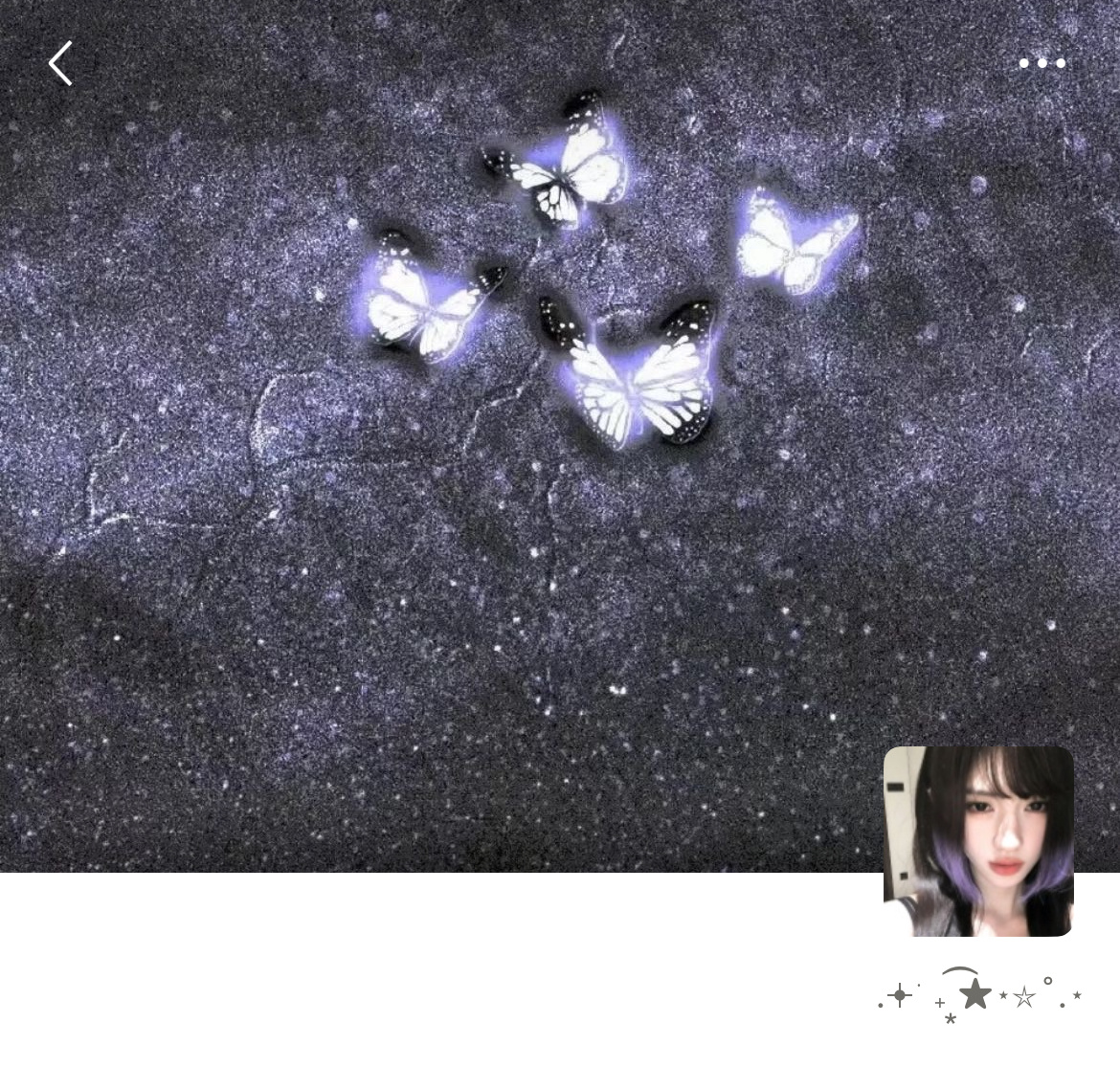 今日更换了WeChat头像背景图☾⋆⁺₊🫧✧ 