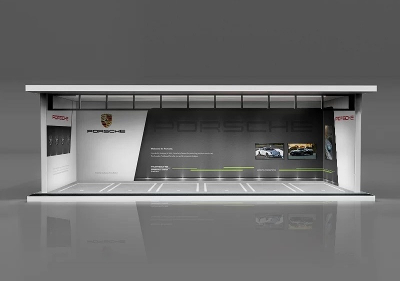 30天模型连送挑战 第97期今天【抽奖】送出的是：模型场景1:64仿真合金汽车停