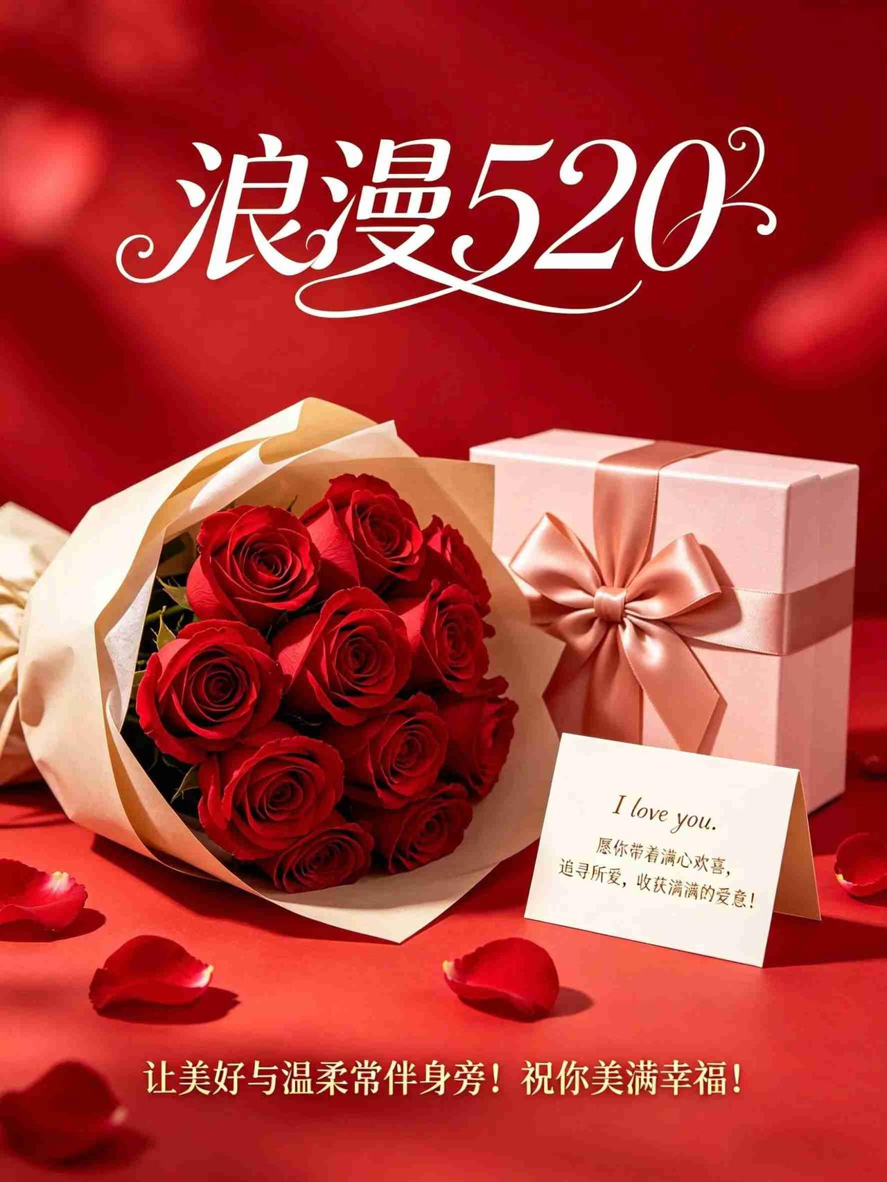 今天520，祝你，祝我，祝我们好运一起走，健康一起守,活得轻松，老得漂亮，不管几