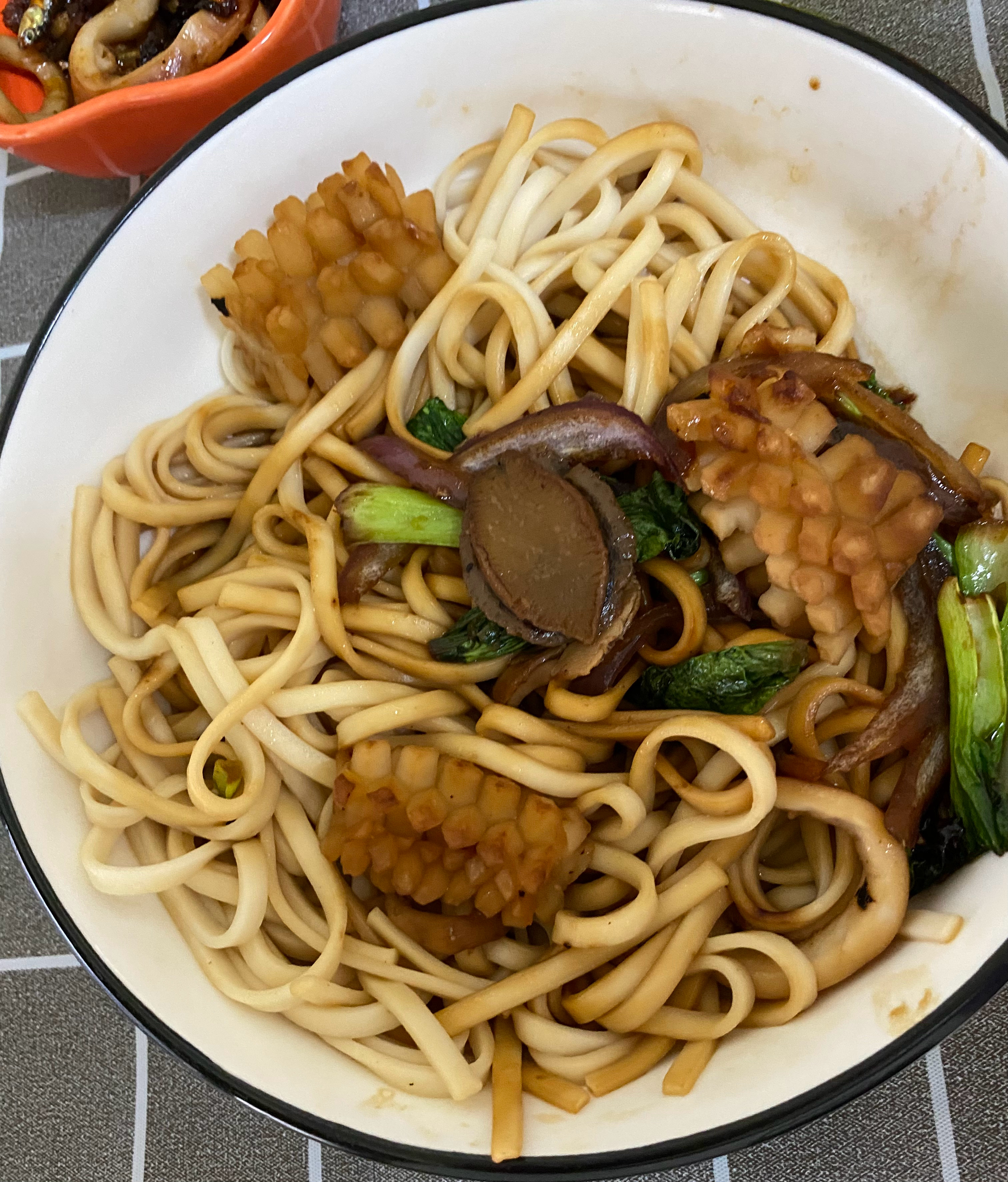 不可辜负的美食  ❤️清华院系公众号已被删除孩童毕业照今天煮家常菜白飯炒xo醬魷