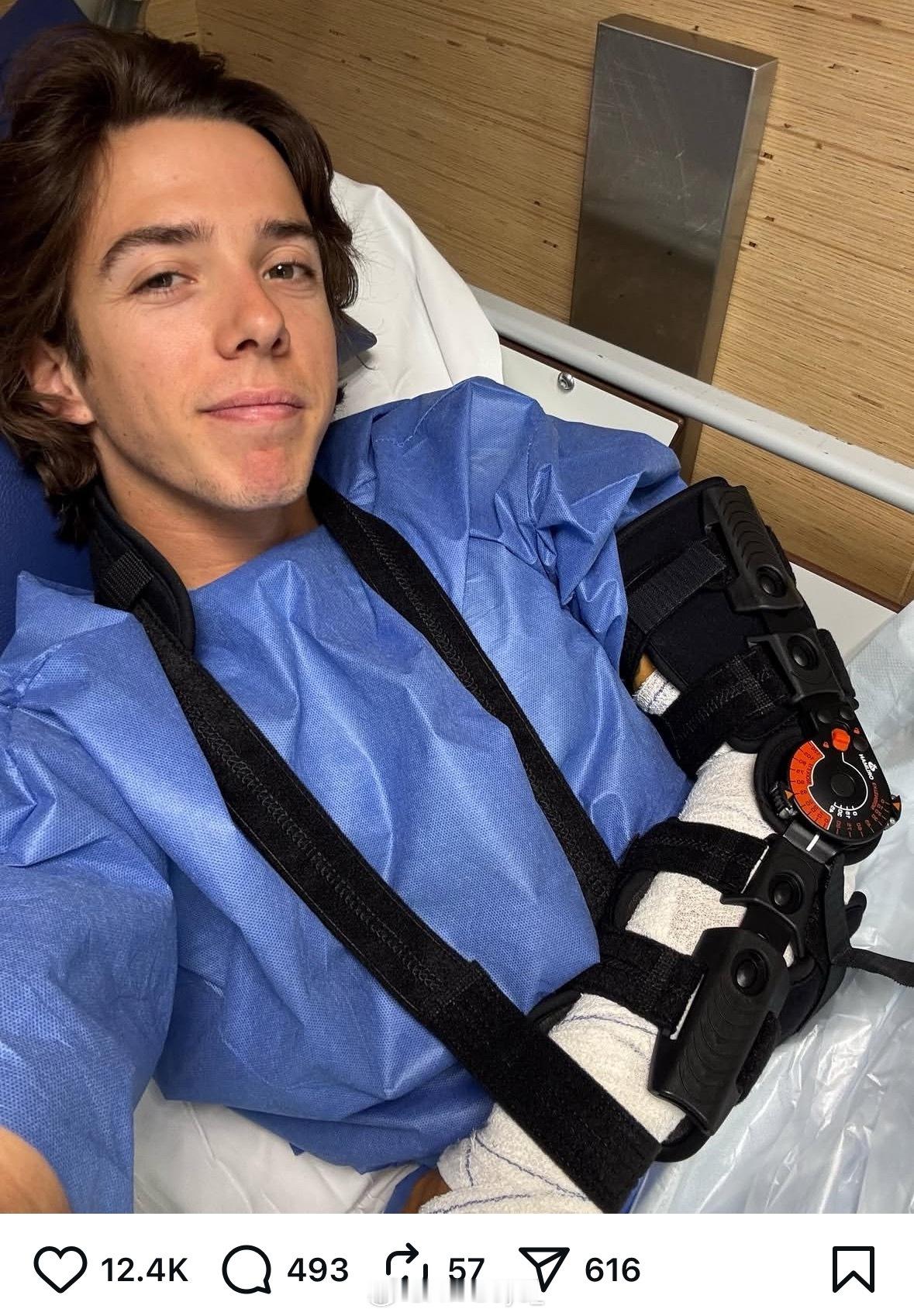 卡佐的右手肘伤势拖了一年半，终于下定决心手术，2027赛季见。atpboys