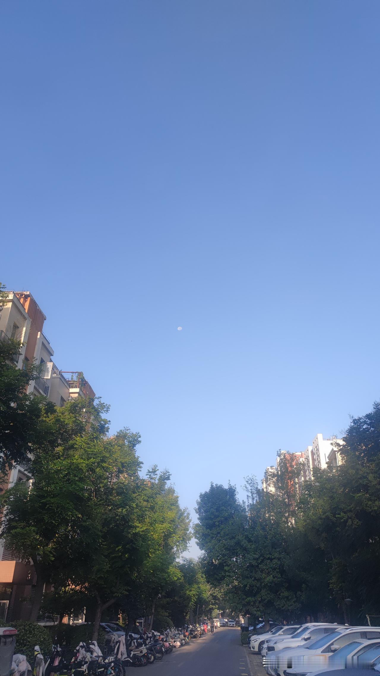 9月1日7点的天空