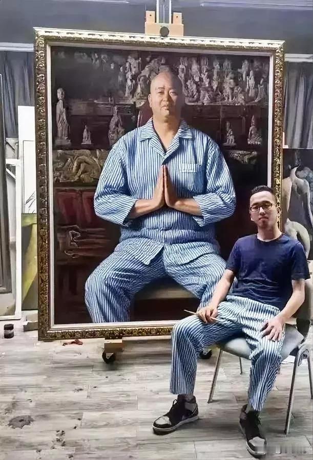 绘画3个月，
昨夜熬一夜，
刚刚完了工，
感觉天塌了！


改个名：
 “一念成
