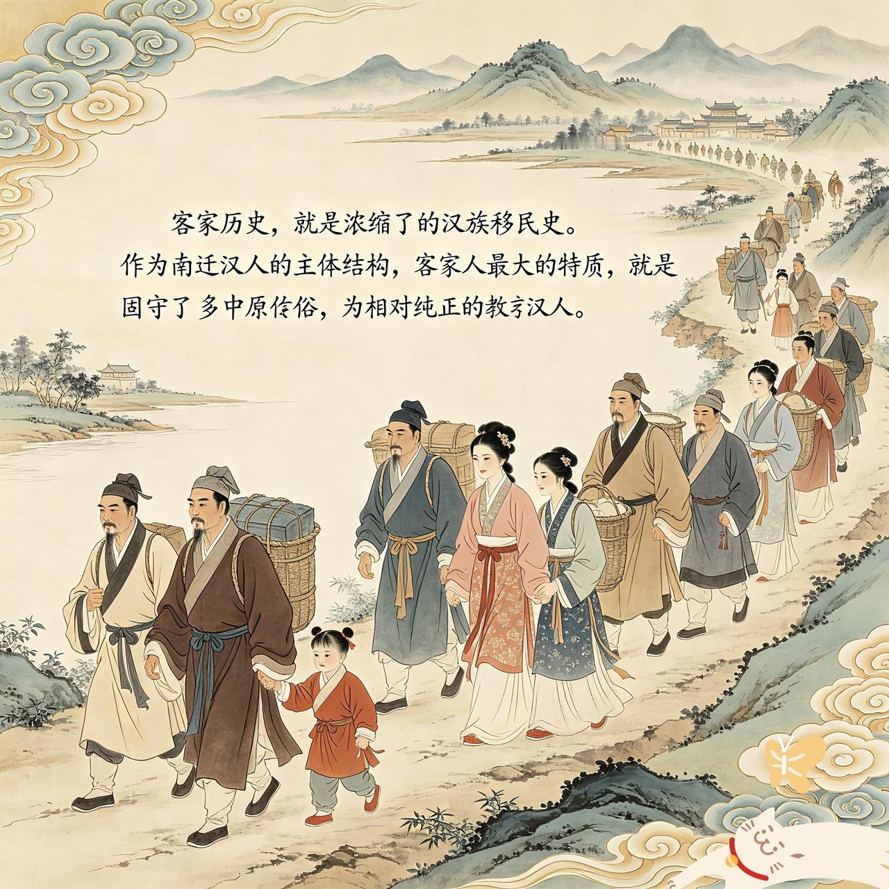 “客家人”，是历史上典型的汉族移民群体。他们不单单只是有着很悠久的移民文化历史-