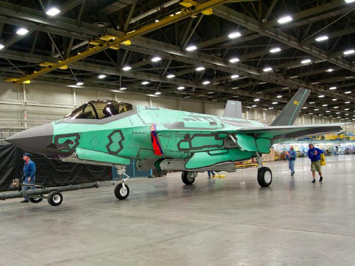 洛克希德开始对德国首架F-35A进行总装

飞行总动员3月24日消息：近日，美国