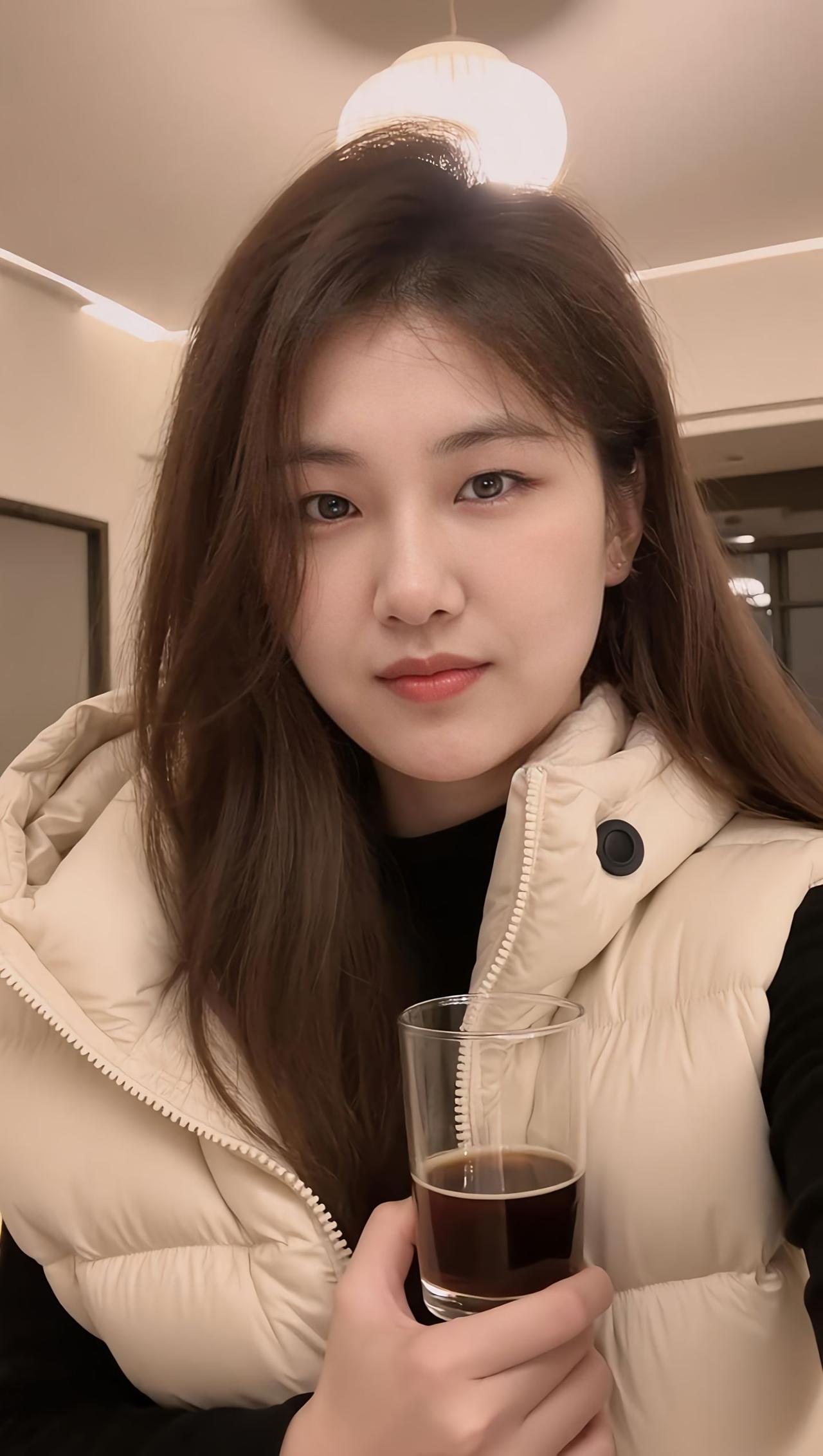 冬日暖阳下，一杯咖啡的惬意时光。