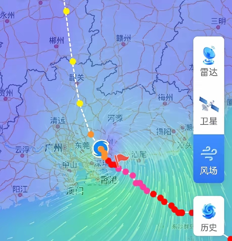 台风红霞解读台风“红霞”已正式“开眼”，一场狂风暴雨的盛宴即将拉开帷幕，其威力不