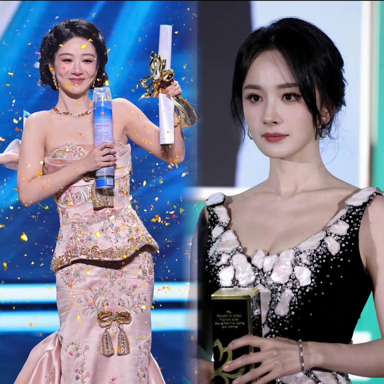 杨幂这次没能获奖很正常的
杨紫最重要的一点，她是比不上的
不是演技，也不是流量，