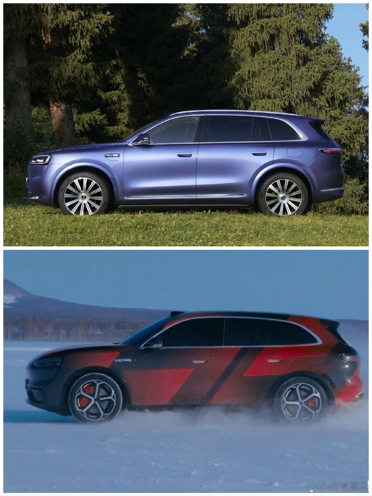 问界m6 冬测视频出来后，大概外观已经清楚了，整体和问界M7对比照可以看出，M6