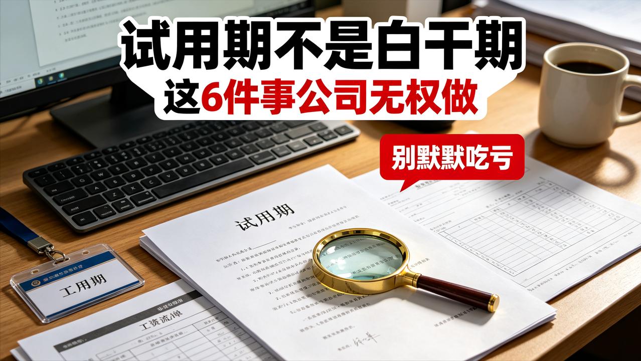 试用期不是白干期！这 6 件事公司无权做，很多人默默吃了亏
找过工作、换过岗的人