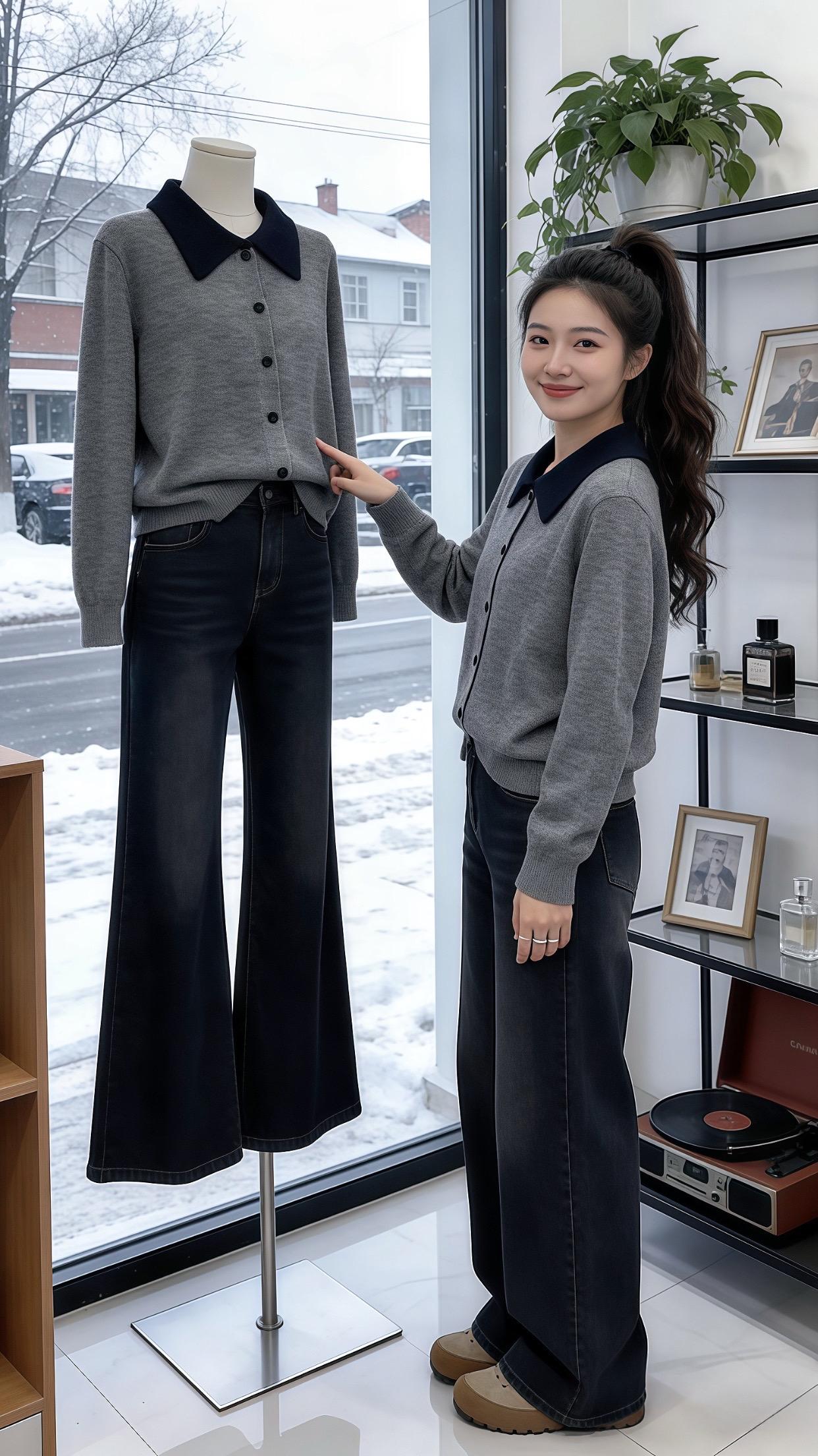 秋冬韩系穿搭还得看我的 秋冬韩系氛围感穿搭 秋冬的低调穿搭也能穿出高级...