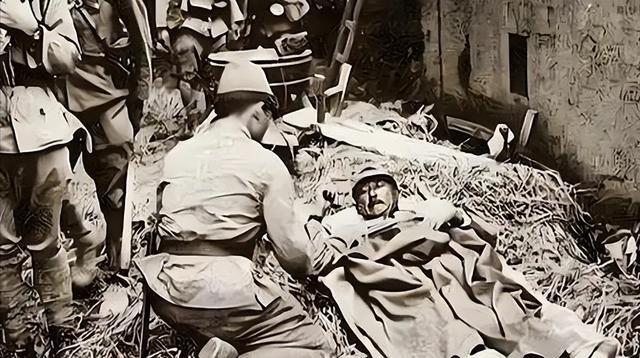 1939年，曾大肆屠杀 南宁 百姓的日军 少将 中村正雄被击中腹部，身受重伤，军