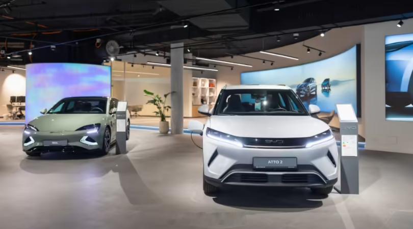 彭博社消息，比亚迪 上月在德国的销量同比暴增逾十倍，1 月在德国售出 2629 