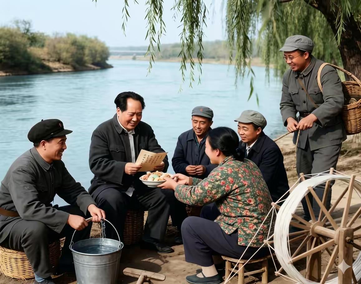 世人爱他，从来不是爱一个符号，而是爱那个愿意蹲下来、和所有人平视的毛主席。