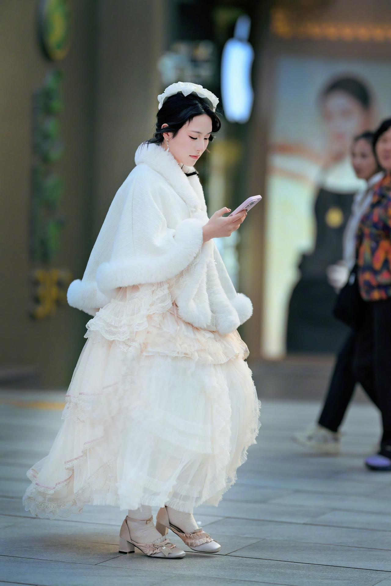 参加盛典的“公主”