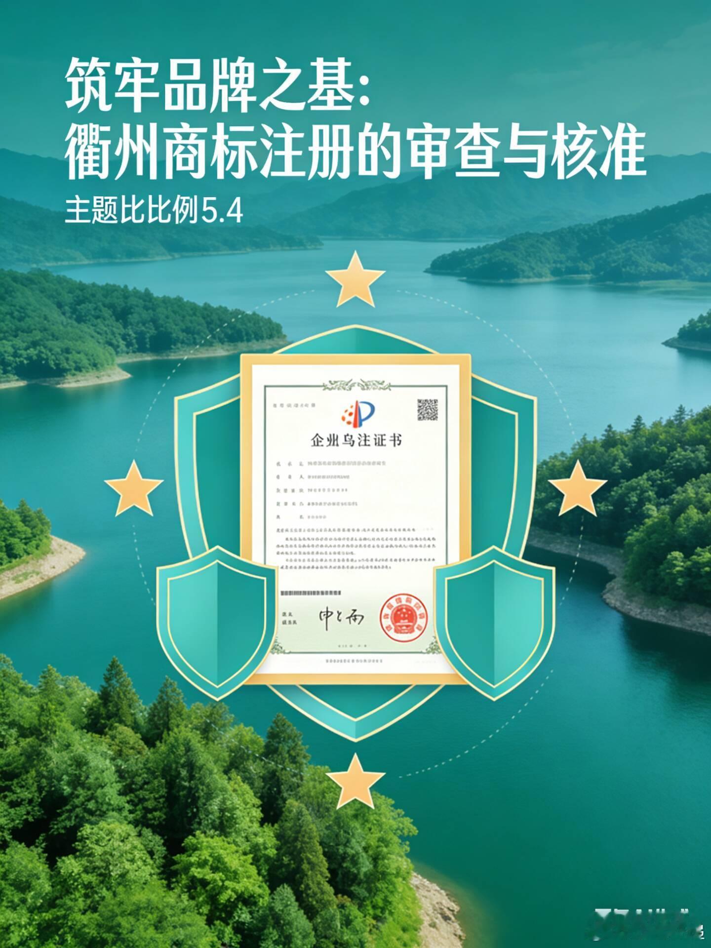 筑牢品牌之基：衢州商标注册的审查与核准当企业将精心准备的商标注册申请文件递交国家