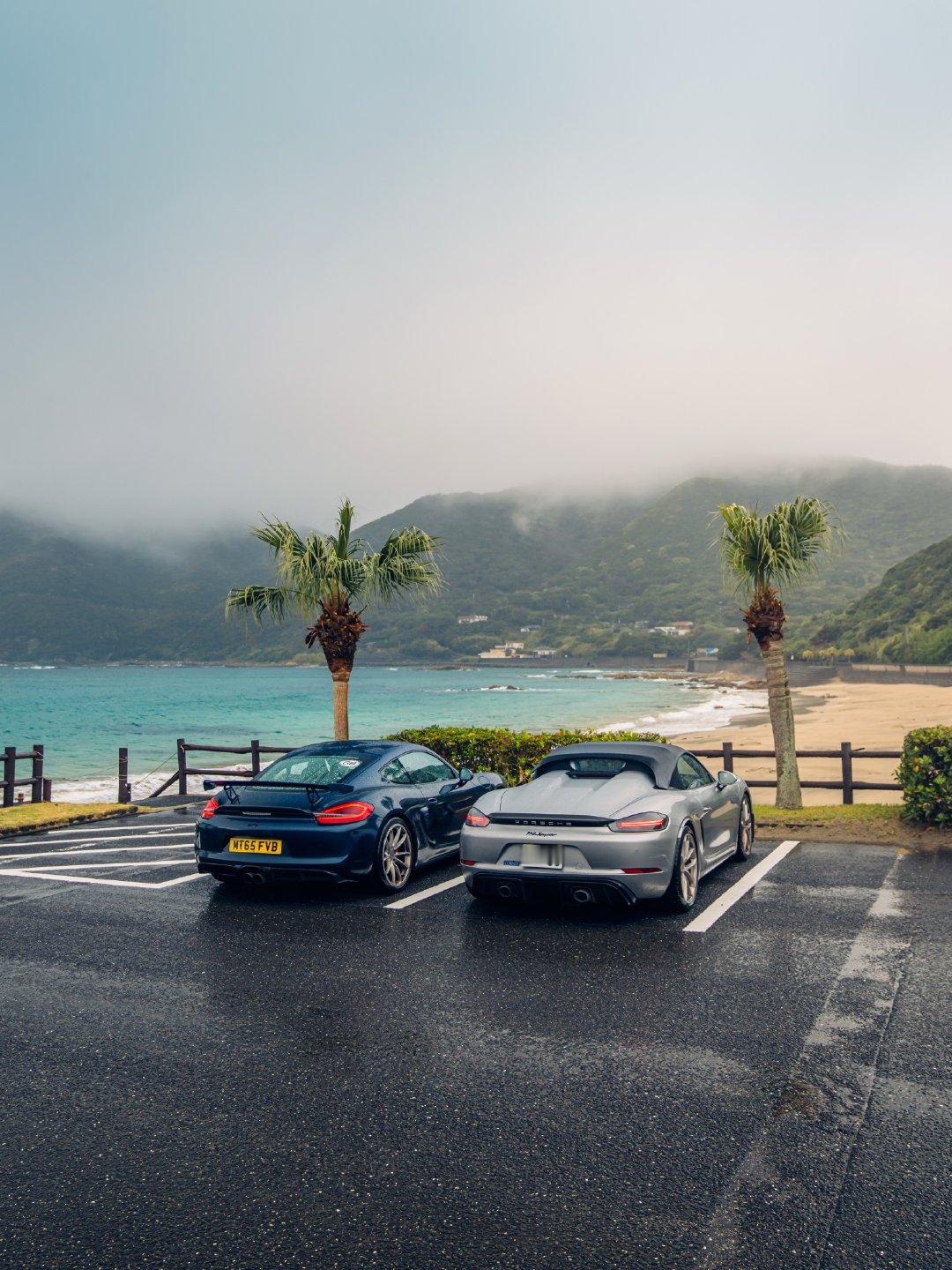保时捷CaymanGT4 日本风情画 PIC：Alex Penfold Phot