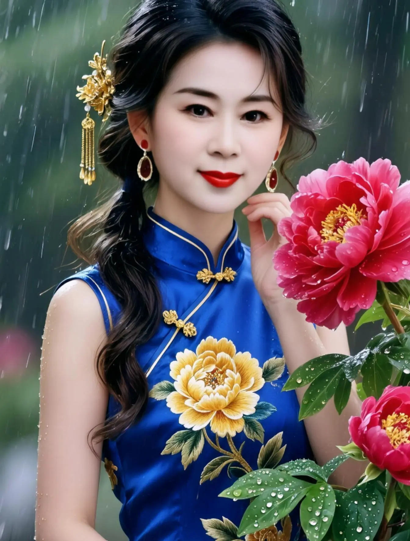 AI古典旗袍写真 ai创作