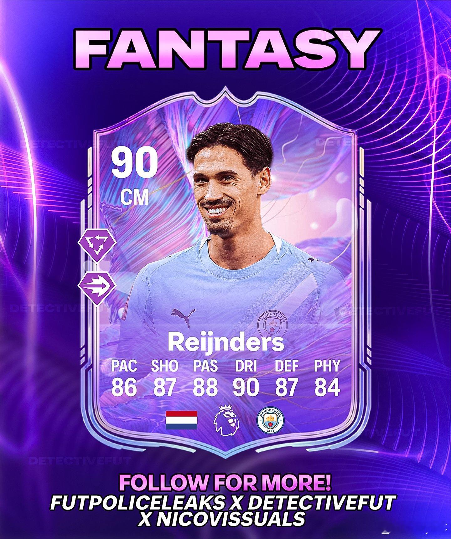 FantasyFC赖金德斯确认推出。FC26