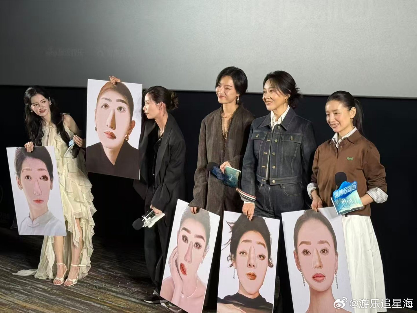 倪妮刘雅瑟就这样乱用脸 一起乱用脸，一起被夸害羞，一起把剧里的友情带到剧外。倪妮