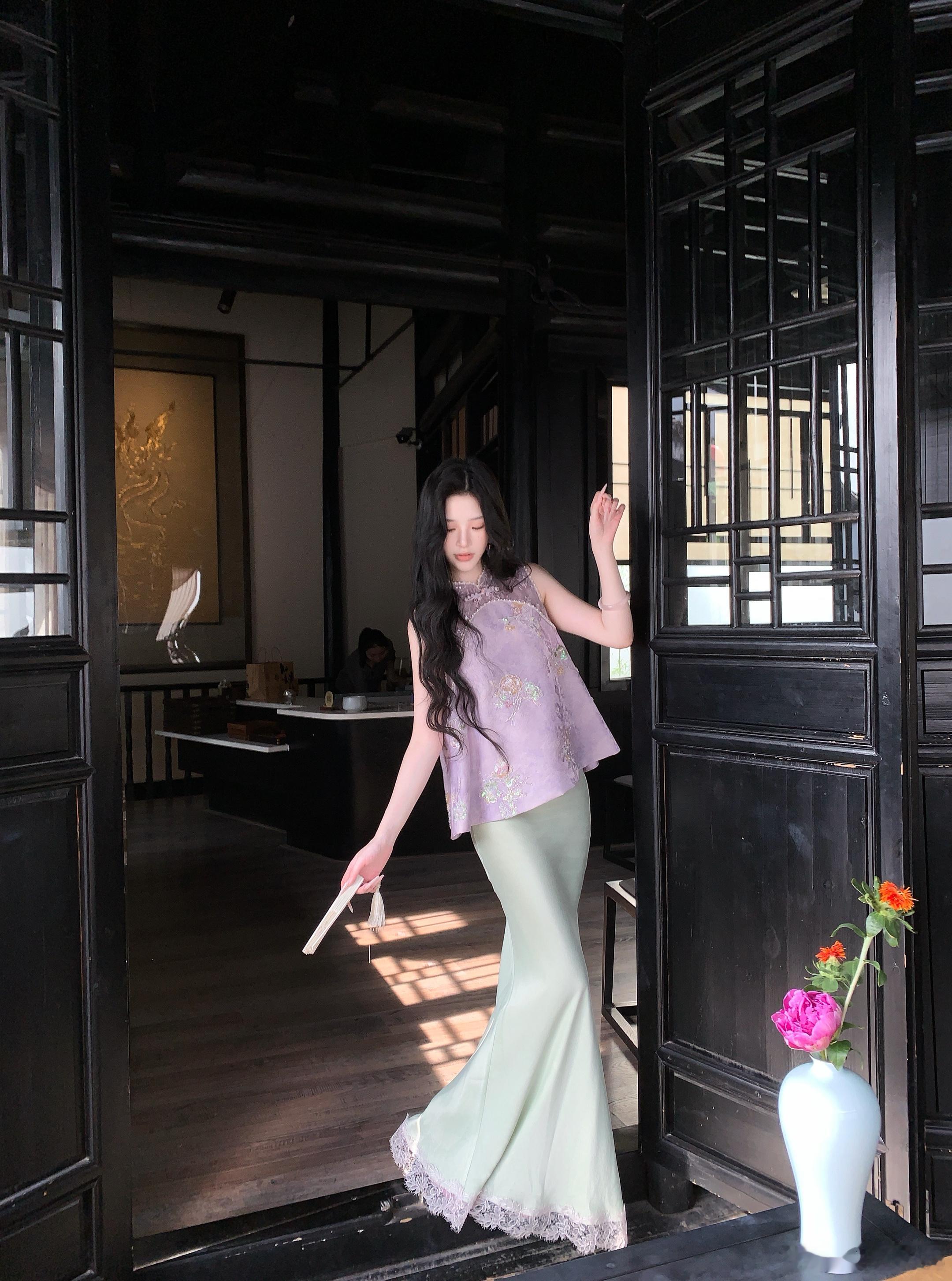 𝑴𝑶𝑺𝑺 𝟔.𝟏𝟖/𝟐𝟎:𝟎𝟎𝒑𝒎【雾紫棠花】新中式重