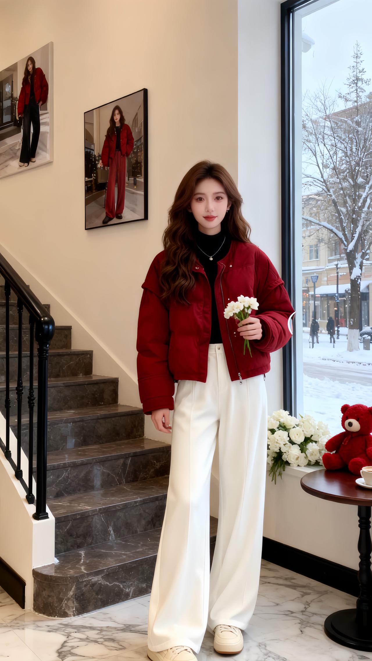 小个子穿搭 韩系穿搭 冬季搭配 保暖穿搭 衣服穿搭