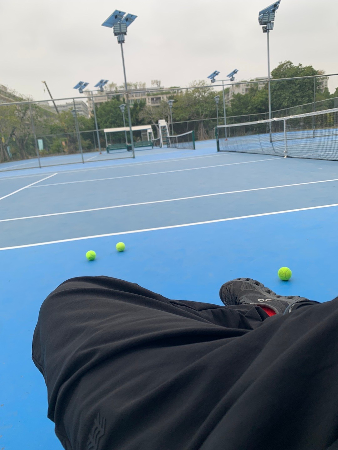 网球 早起打球接着看澳网去澳网 泉州