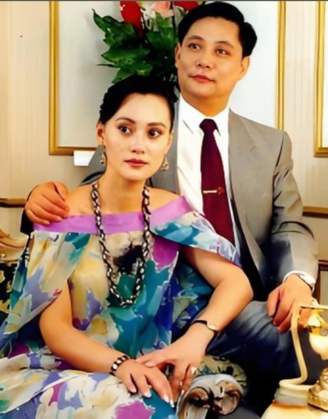 年轻时的大宋佳与丈夫张学津
