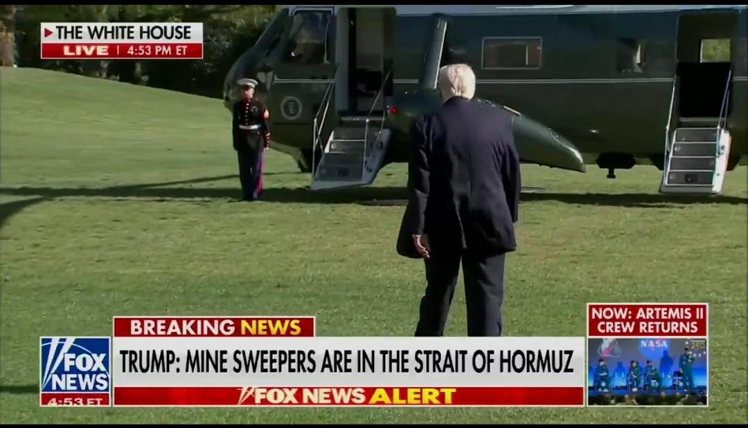 福克斯新闻今天（北京时间4月12日）揶揄道：“特朗普关于所有伊朗领导人都已死亡的