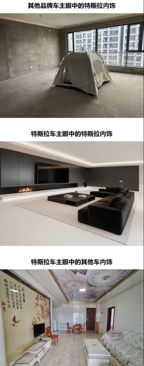 据说这是不同车主对于特斯拉内饰的真实看法。有没有特斯拉车主出来说说🧐 