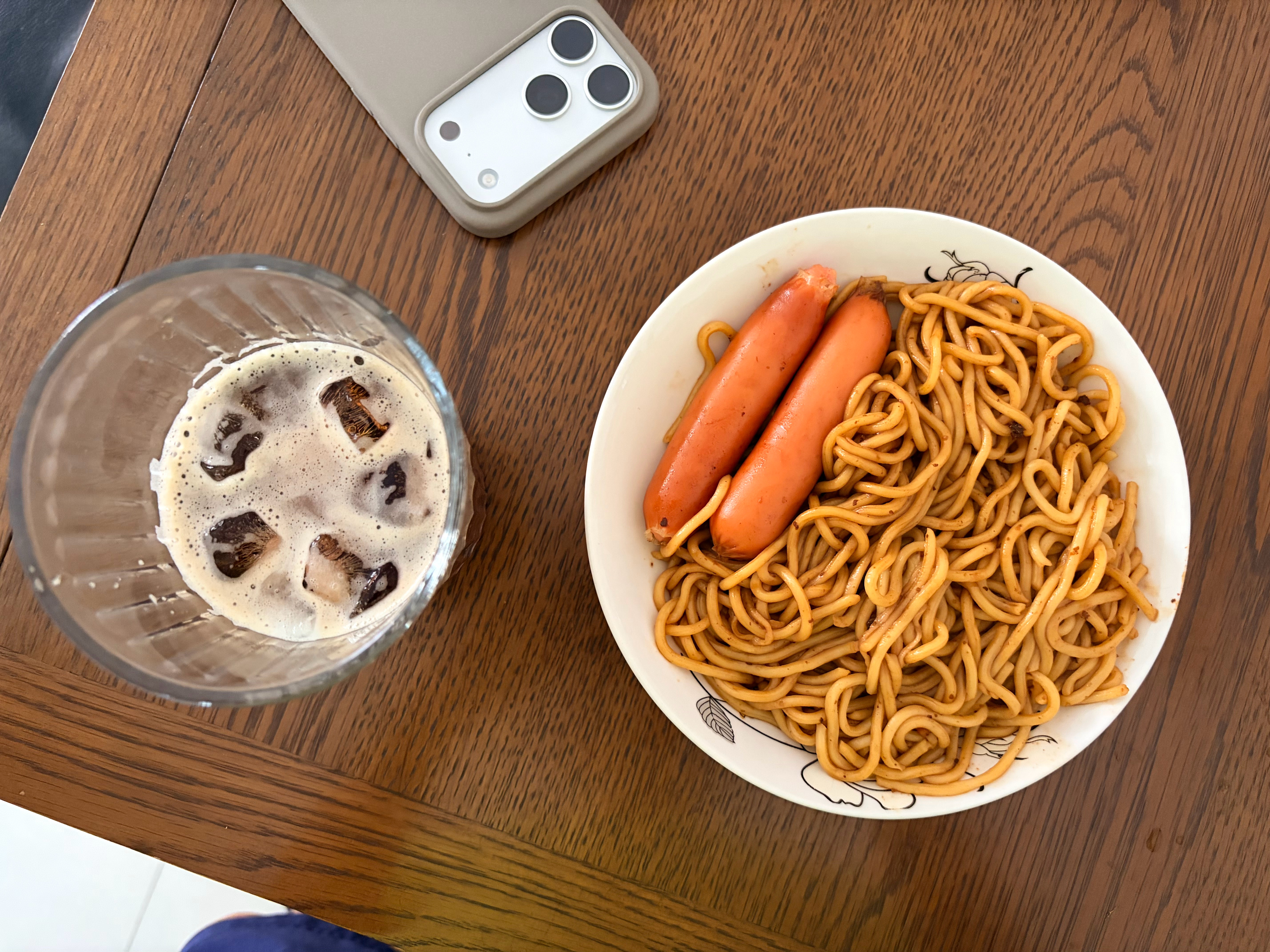 今天早餐有点晚