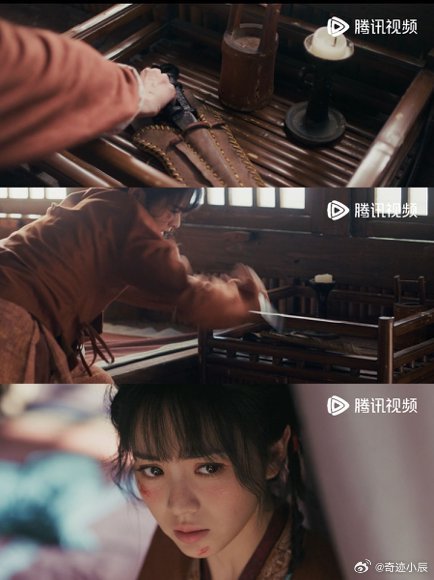 张凌赫田曦薇吻戏不用调《逐玉》破窗吻是第一场戏就自由发挥，导演认证不用调，张凌赫