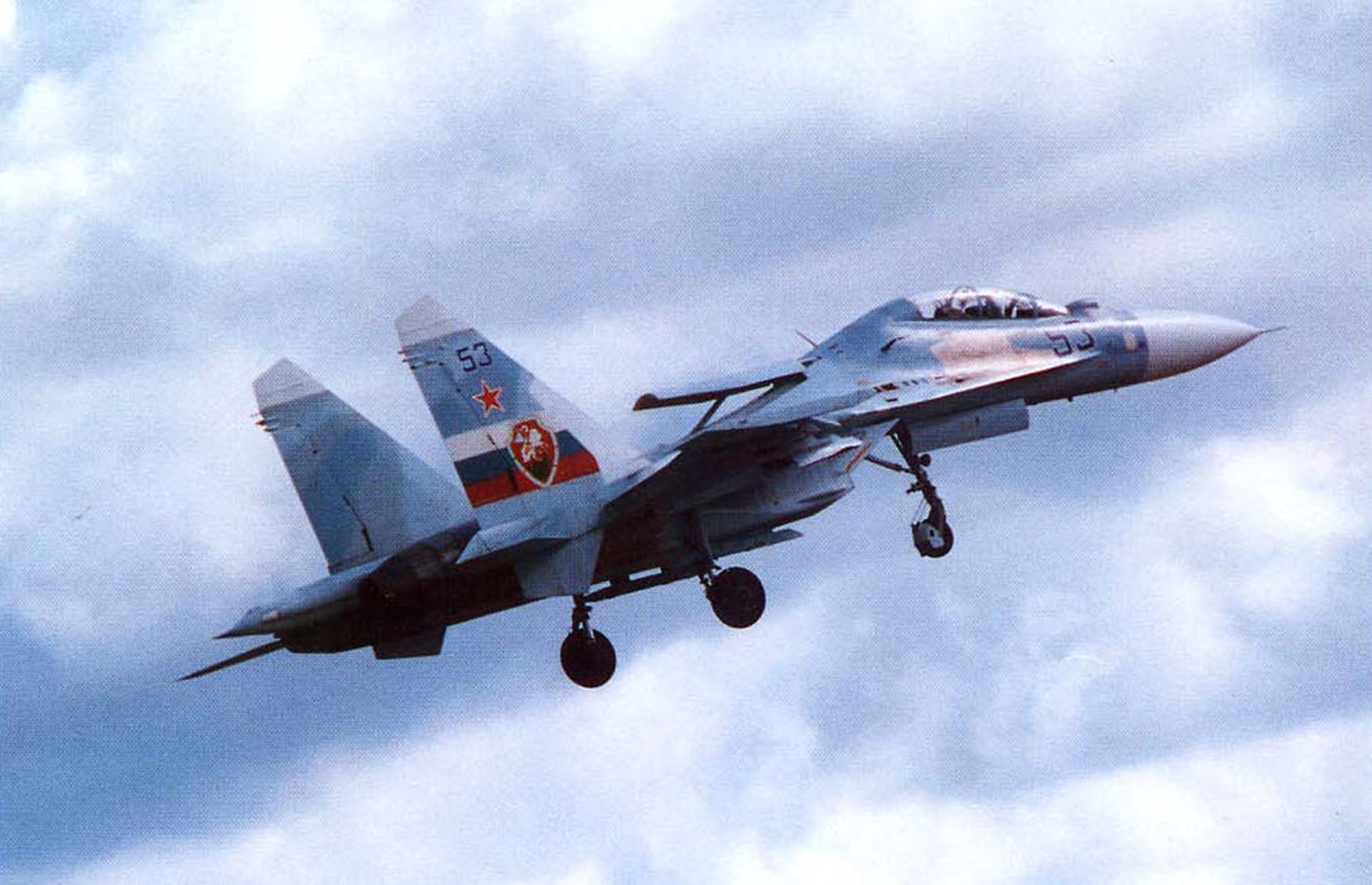分享圖片：俄國蘇霍伊Su-30“側衛”戰鬥轟炸機 
