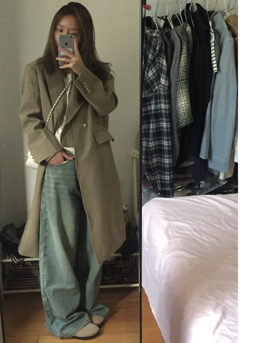 买到了版型好好的西装外套🧥