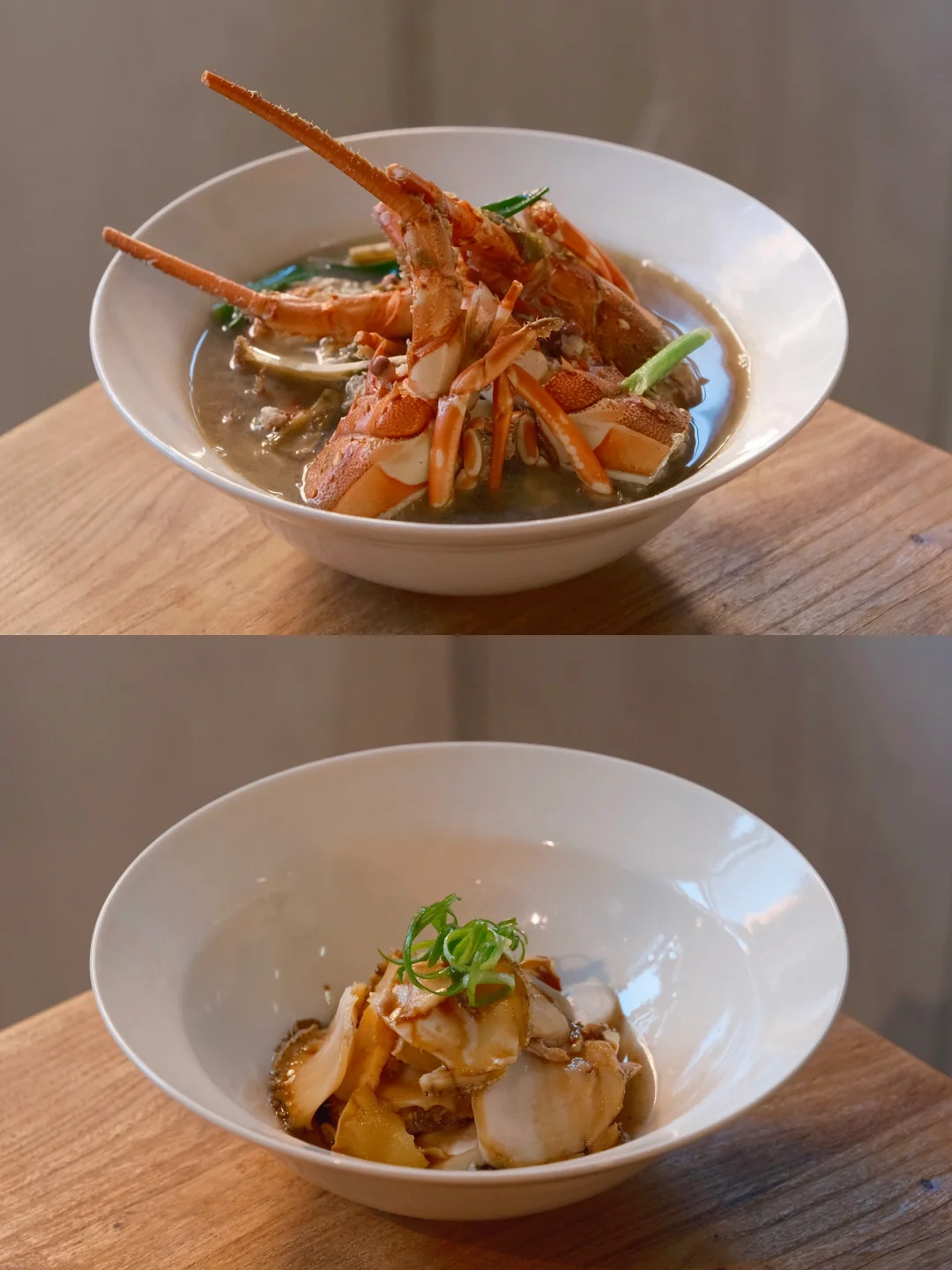 年夜饭菜单｜干菜冬笋烧小青龙 葱油鲍鱼