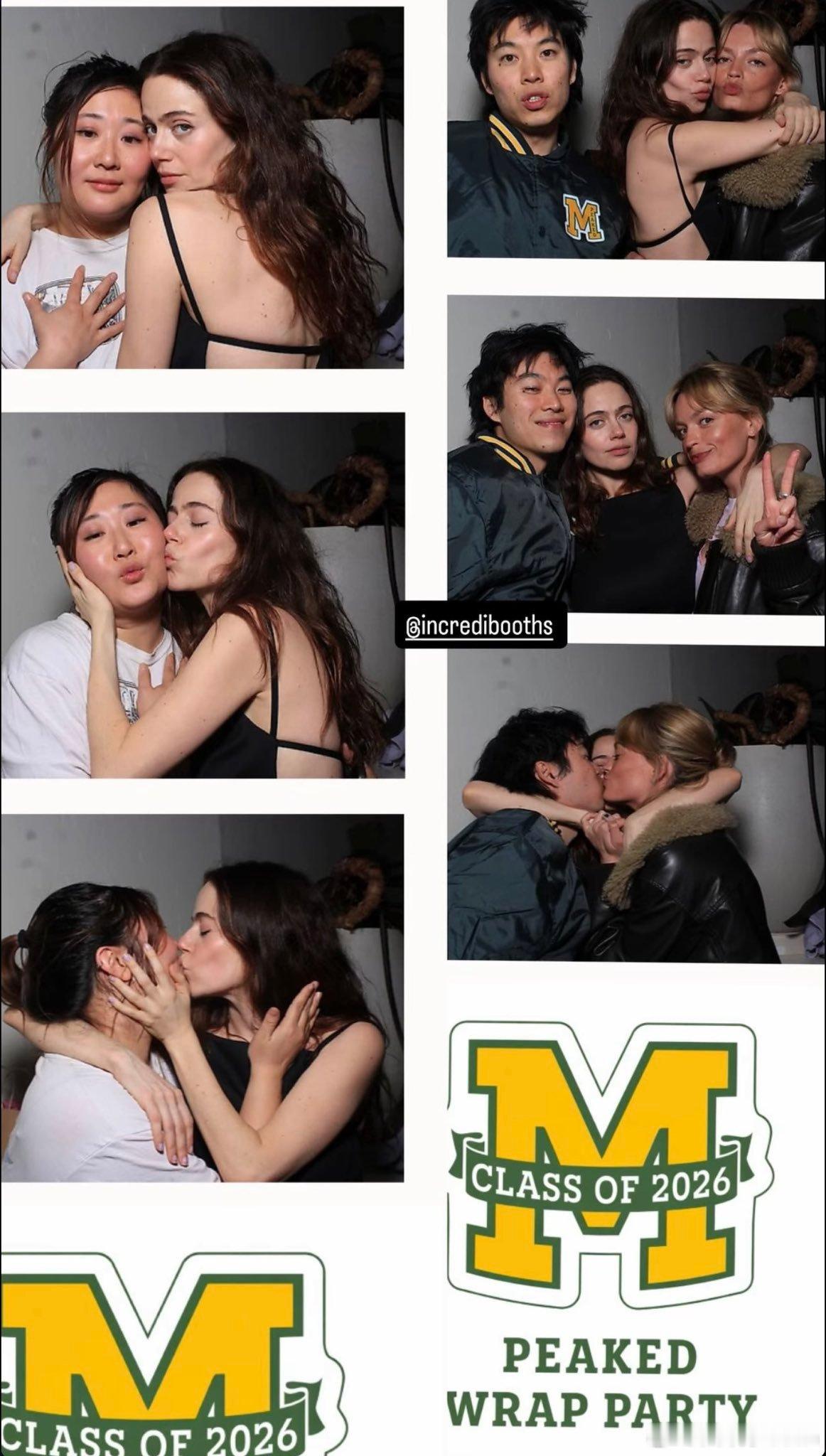 Molly gordon莫丽戈登和Emma Mackey在合作的电影《Peake