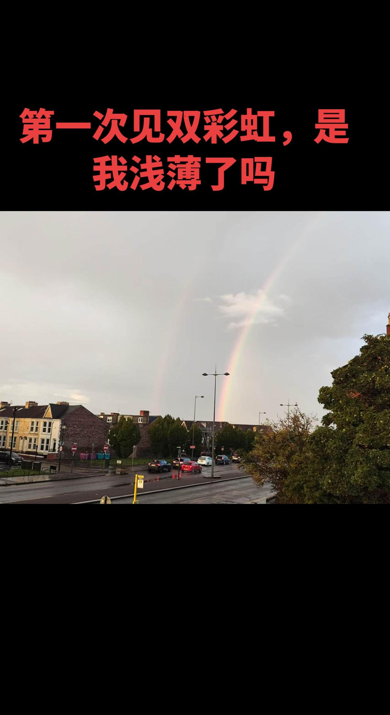 雨季后的彩虹