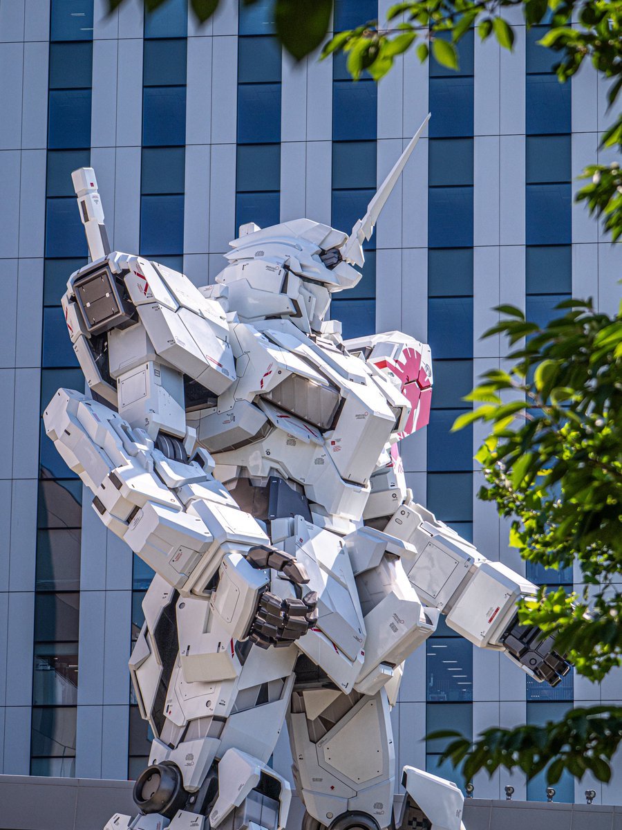 台场实物大独角兽高达追加特殊装饰，预计6月20日开始展示！高达