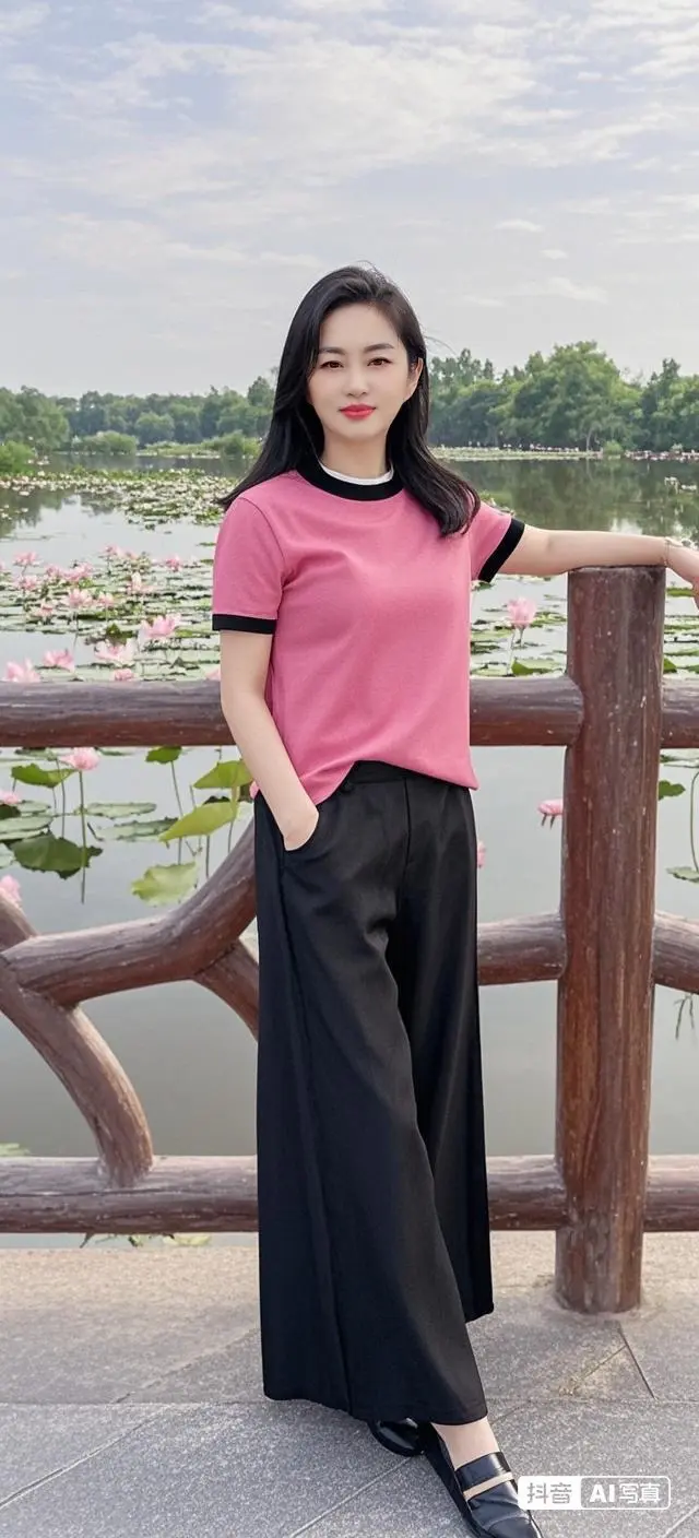 穿搭 简单大气
