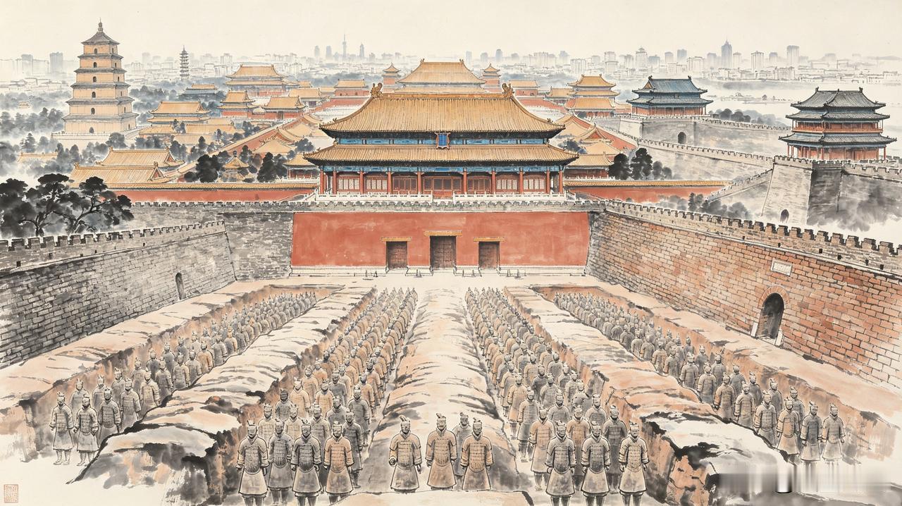西安，十三朝古都，是秦汉雄风、盛唐气象的最佳载体。兵马俑的磅礴军阵、大雁塔的千年
