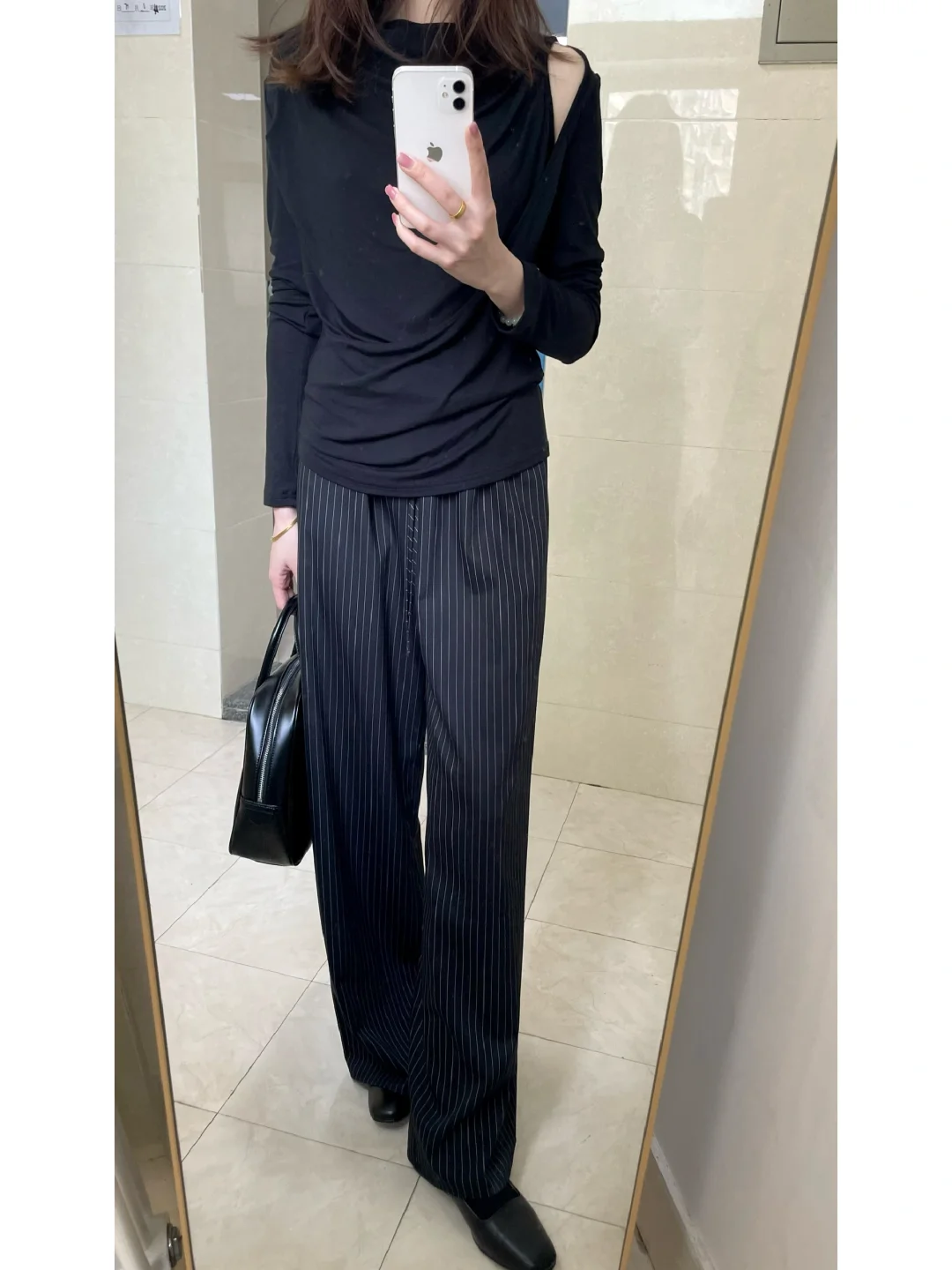 简单出门🚶🏻‍♀️/今日份All black