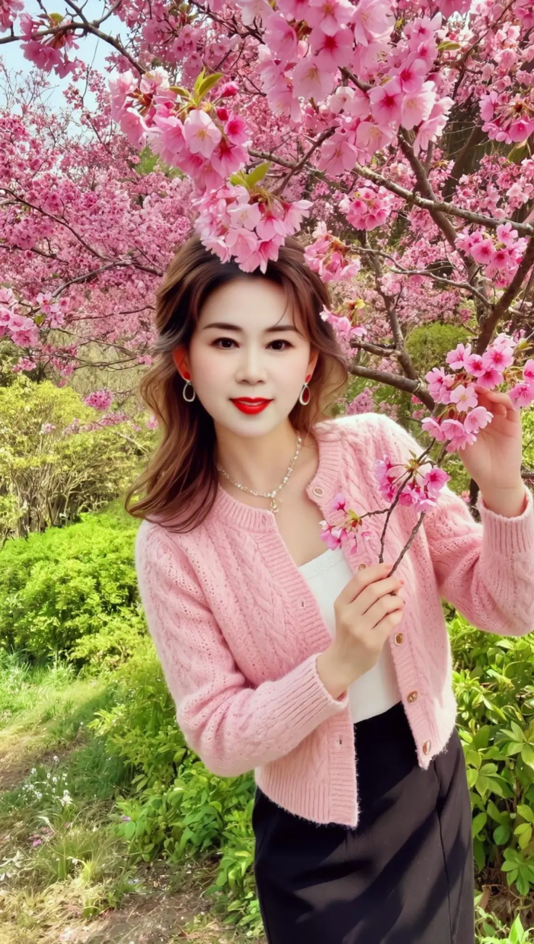 AI春日生活照 ai创作