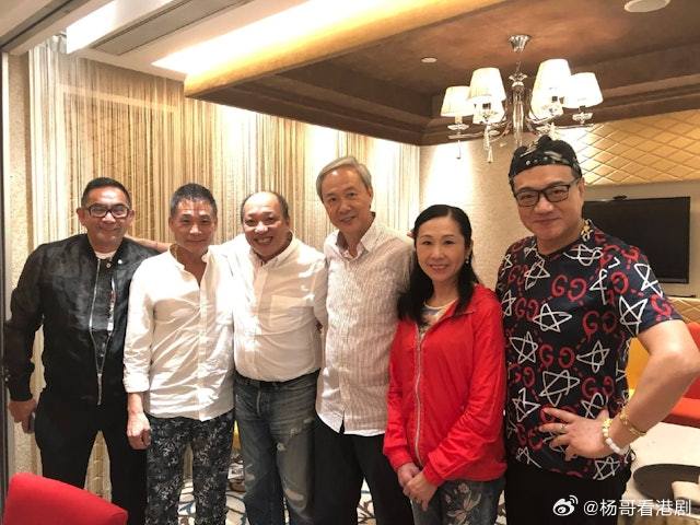 TVB「最強綠葉」聚會掀回憶殺.TVB一班「最強綠葉」近日聚首，掀起一波集體回憶