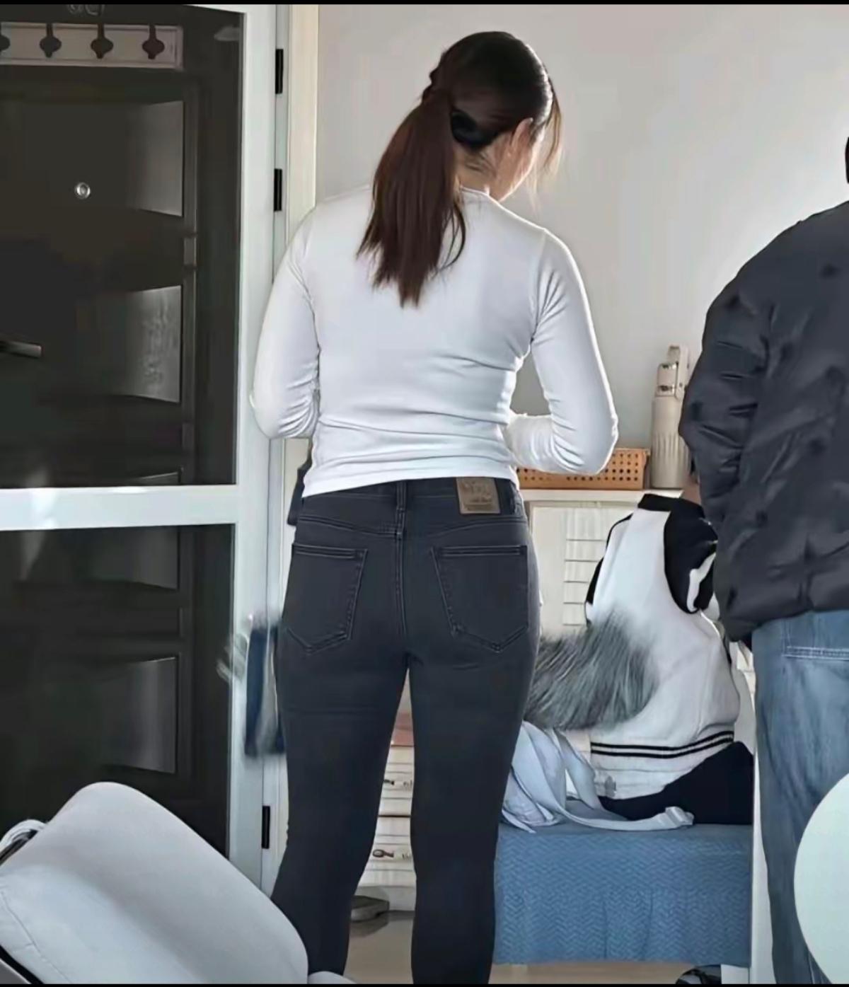 微胖身材穿紧身牛仔裤好看吗？