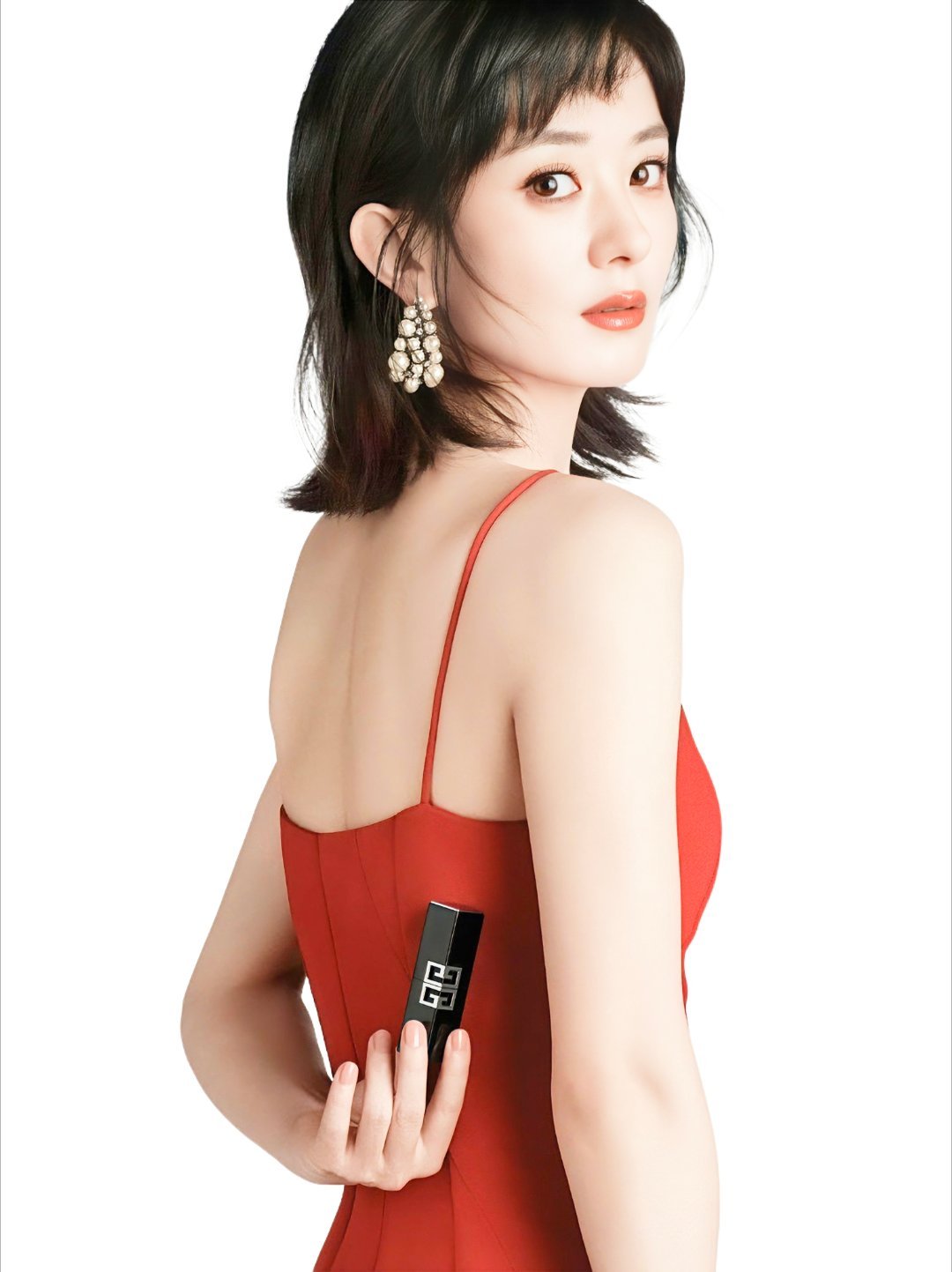 赵丽颖纪梵希全球彩妆及香氛代言人赵丽颖 早上好，周四愉快